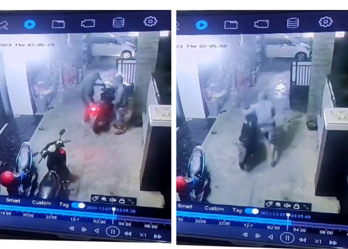 Dua Motor Raib Sekaligus di Sanggar Tari di Bandar Lampung, Diduga Pelaku Berjumlah Dua Orang 