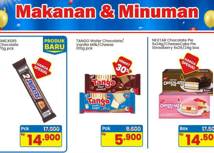 Cemilan Nobar Final Piala Dunia Jangan Lupa! Serbu Promo Diskon Indomaret Hari Ini