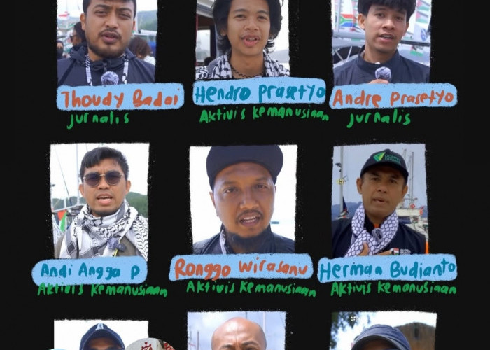 Jurnalis Asal Lampung Ikut Misi Kemanusiaan ke Gaza, Dikabarkan Ditahan Tentara Israel