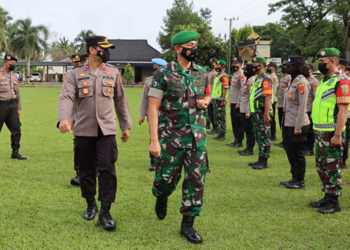 Apel Bersama TNI-Polri, Dandim 0429: Hindari Pelanggaran Sekecil Apapun!