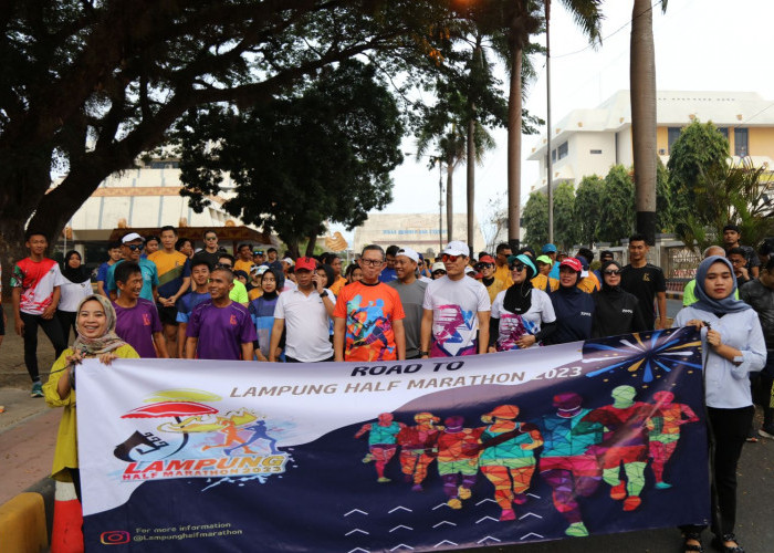 Pertama di Lampung, Peserta Lampung Half Marathon 2023 Bakal Dilengkapi Chip 