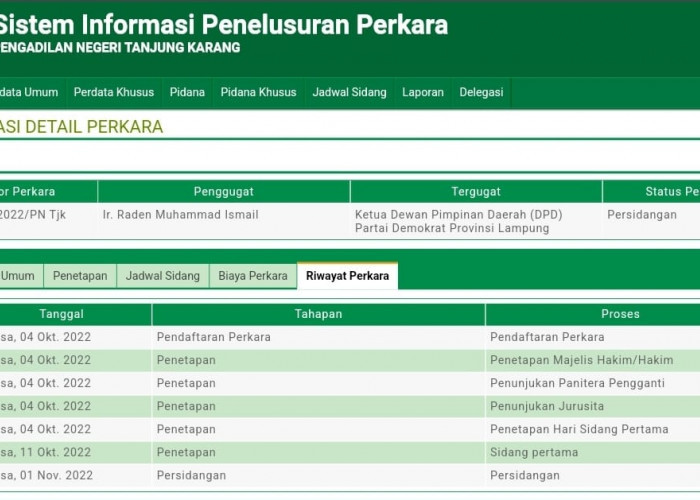 Tim Hukum Demokrat Tegaskan Gugatan Wakil Ketua DPRD Lampung Salah Alamat