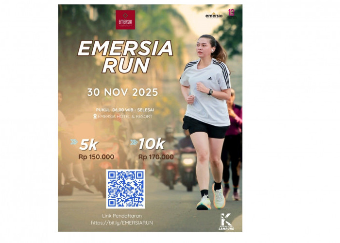 Sambut HUT ke-13, Emersia Hotel & Resort Gelar Emersia Run 2025 : Tawarkan Doorprize Eksklusif 