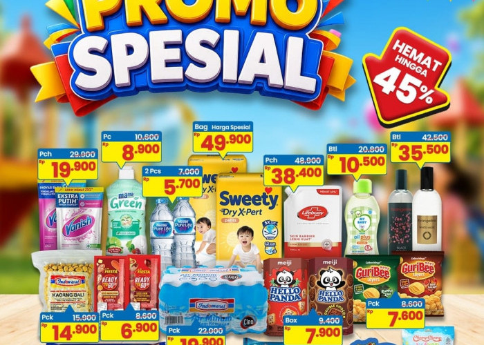 Stok Kebutuhan Bulanan Lebih Murah, Simak Katalog Promo Spesial Hari Jadi Indomaret ke-38