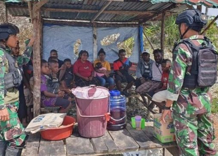 KKB Papua Minggir ! Ini Bukti Kekompakan TNI dengan Warga di Papua