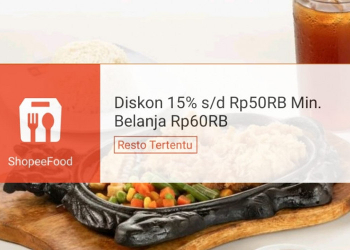 Promo Restoran Murah ShopeeFood Menjelang Akhir Pekan, Dapatkan Diskon Sampai Rp50 Ribu