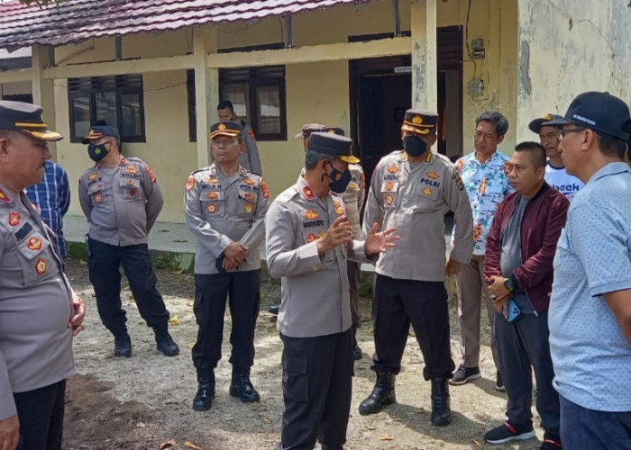 Tinjau Kantor Persiapan Polres Pesisir Barat, Wakapolda Lampung: SDM Siap 