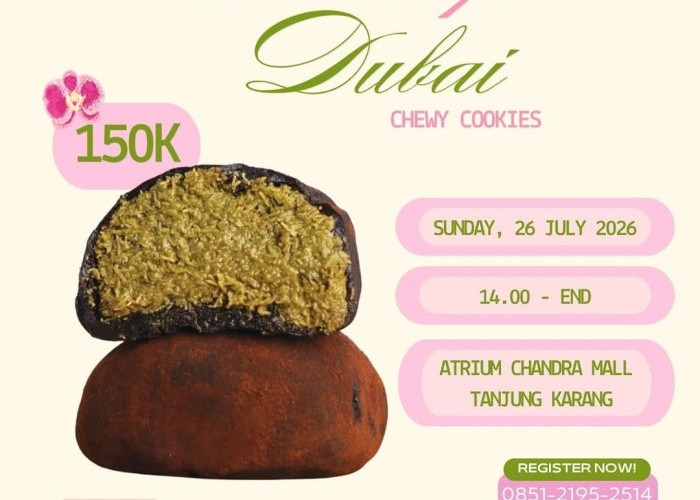 Yuk, Ikuti Workshop Dubai Chewy Cookies Bareng Wardah di Chandra Mall