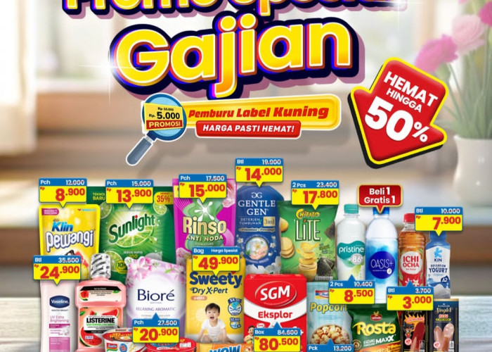 Besok Terakhir, Manfaatkan Promo Spesial Gajian di Indomaret