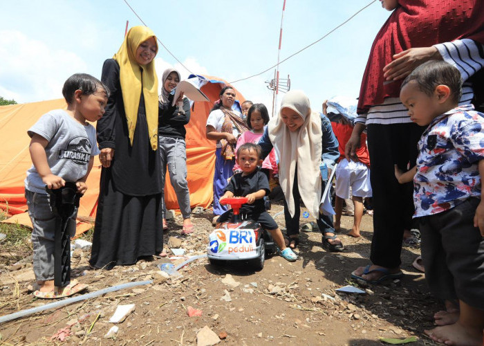 Bantu Pemulihan Pasca Gempa Cianjur, BRI Peduli Terus Layani Masyarakat Terdampak