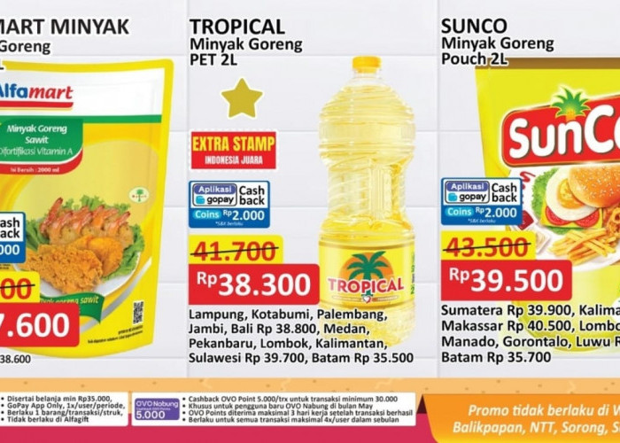 Promo JSM Alfamart Kategori Minyak Goreng Hemat Dengan Harga Super Murah, Jangan Sampai Kehabisan!