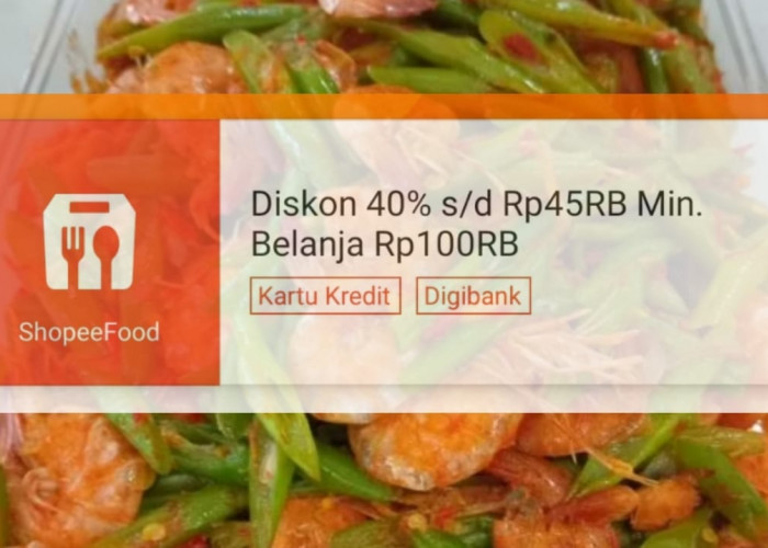 Khusus Pemilik Kartu Kredit Digibank, Dapatkan Diskon ShopeeFood Sampai Rp45 Ribu, Cek Syarat dan Ketentuan