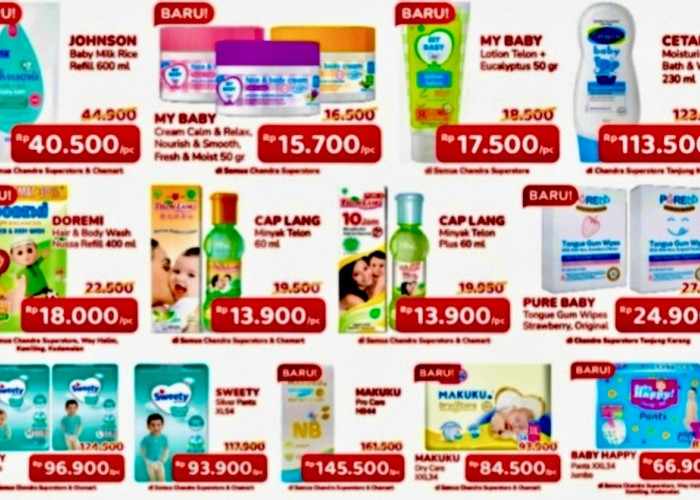 Penuhi Kebutuhan Si Kecil Bersama Chandra Lampung, Manfaatkan Program Mom & Kids 