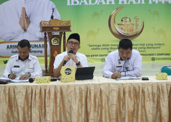 Jelang Keberangkatan JCH, Kanwil Kemenag Lampung Imbau Petugas Beri Perhatian Khusus untuk Lansia dan Difabel 