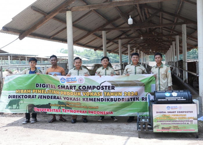 Mahasiswa Teknokrat Kenalkan Digital Smart Composter Kepada Masyarakat 