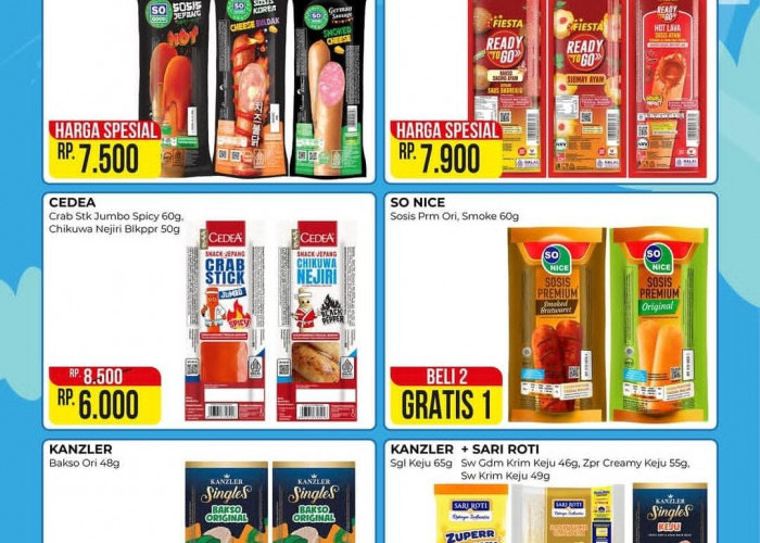 Promo Siap Santap Hemat Alfamart September 2026: Diskon Sosis hingga Bundling Roti