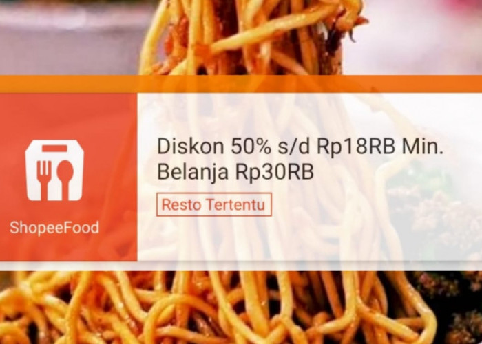 Gercep! Klaim Voucher Diskon 50 Persen di ShopeeFood Untuk Makan Siang Lebih Hemat di Awal Tahun 2025