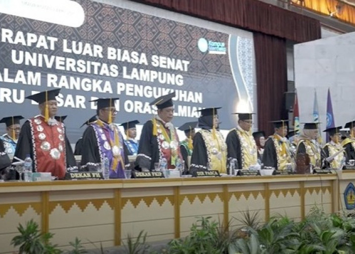 Update Daftar Guru Besar di Lingkungan FMIPA Universitas Lampung Terbaru 2023