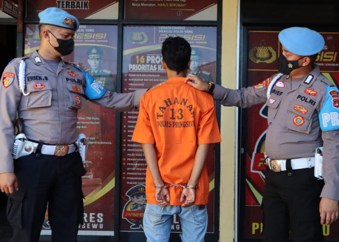 Gara-gara Siswi SMA, Pemuda di Pringsewu ‘Dijemput’ Polisi 