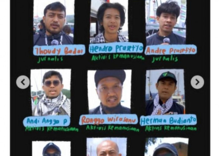 Jurnalis Asal Lampung Ikut Misi Kemanusiaan ke Gaza, Dikabarkan Ditahan Tentara Israel