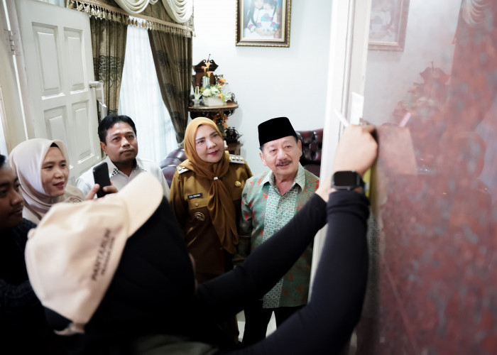 Patut Disimak, Wali Kota Bandar Lampung Beri Pesan Penting Saat Jalani Coklit