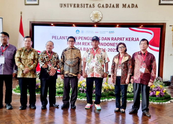 Rektor Teknokrat Hadiri Pelantikan dan Rapat Kerja Forum Rektor Indonesia 