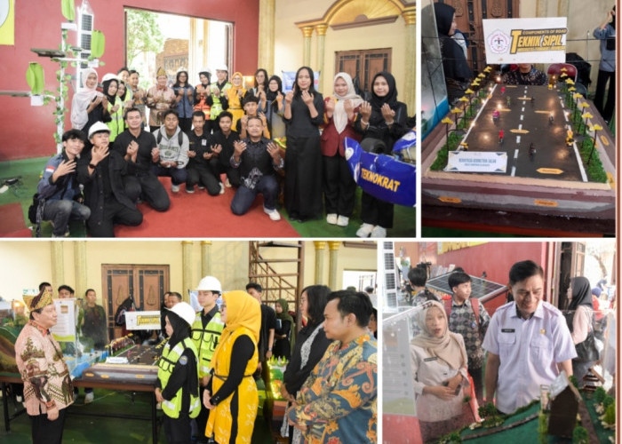 Mahasiswa Teknik Sipil Teknokrat 'Bedah' Struktur Jalan di Academic Expo 2026
