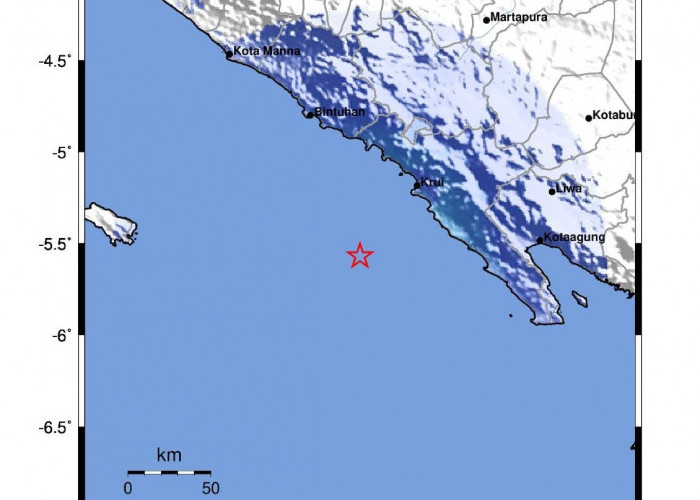 Gempa Bumi Tektonik M4,1 Guncang Pesisir Barat Lampung, BMKG Pastikan Tak Ada Kerusakan