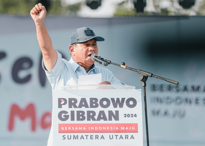 Antusias! Kunjungan Kedua Prabowo Subianto ke Sumut Disambut Belasan Ribu Orang 