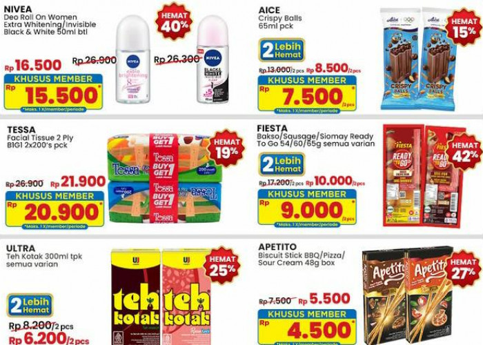 Promo Indomaret Edisi Akhir Tahun, Dapatkan Diskon Paling Murah Sampai Hemat 42 Persen