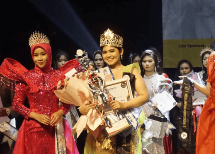 Mahasiswi Universitas Teknokrat Raih Mahkota Miss Lampung Ambassador 2026
