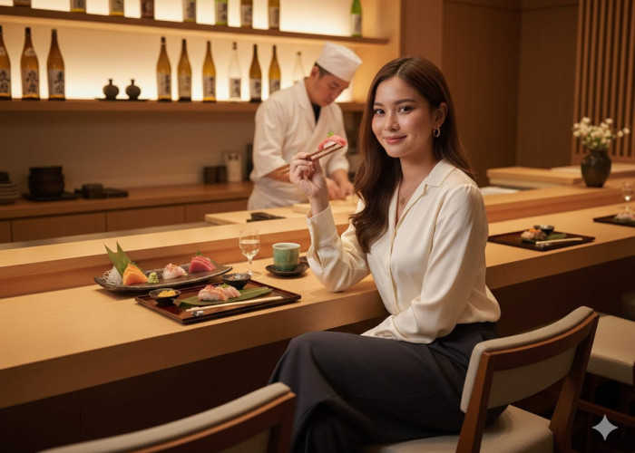 Eksplorasi Prompt Gemini AI, Foto Ala Makan Omakase: Estetik, Premium, dan Super Realistis