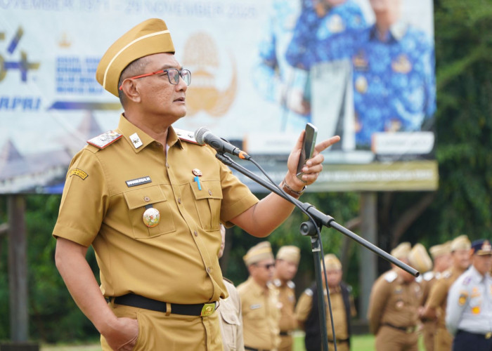 Sekda Tubaba Pimpin Apel Bulanan, Tekankan Disiplin, Kolaborasi, dan Penguatan Tata Kelola Pemerintahan