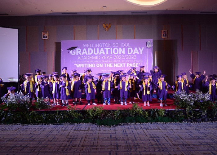 Wellington School Lampung Gelar Kelulusan Siswa TK, SD, dan SMP
