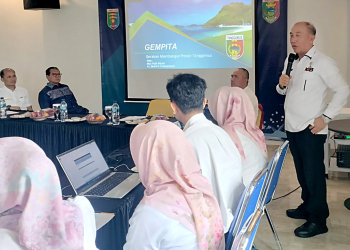 Gelar FGD, Susun Strategi Pengembangan Budidaya Lobster di Tanggamus Lampung 