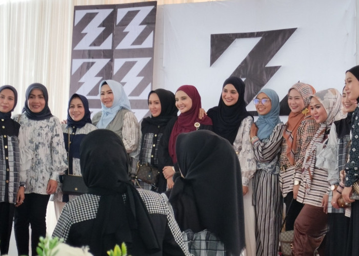 Zaskia Sungkar Lampung Resmi Opening, ZS Ladies Lampung Dapat Doorprize