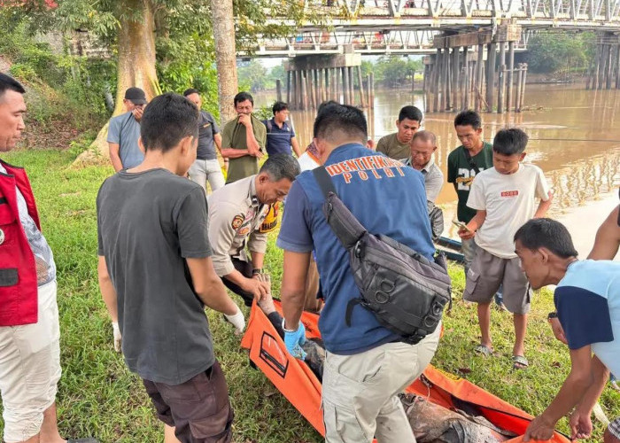 Mayat Anonim Ditemukan Nelayan di Bawah Jembatan Cakat Raya Menggala, Polisi Ungkap Ciri-cirinya