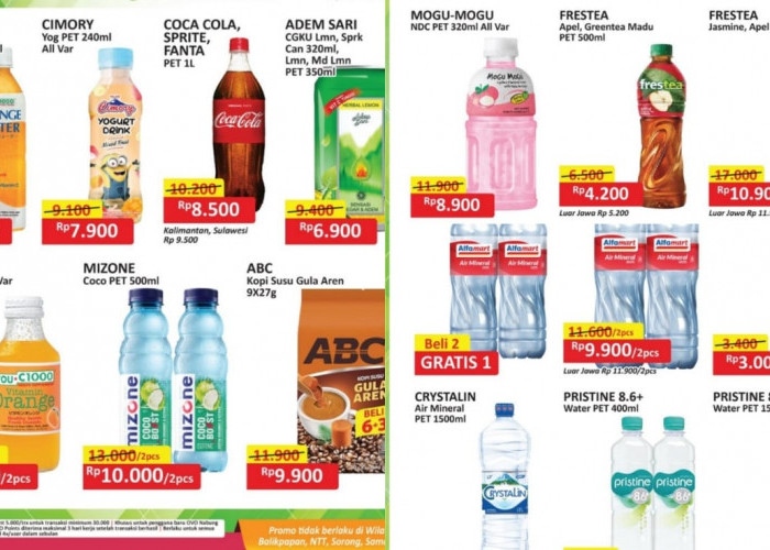 Promo Minuman Segar di Alfamart Spesial Festival 6.6 Idul Adha 2025, Cek Katalognya