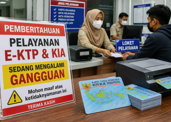 Server Bermasalah, Pelayanan Cetak E-KTP di Mesuji Lumpuh Dua Hari