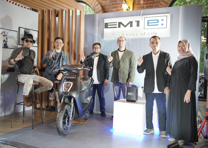 Motor Listrik Terbaik Honda EM1 e Hadir di Lampung Dengan Performa Handal dan Fitur yang Lengkap