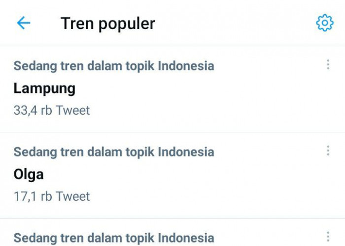 Lampung Trending Topic di Twitter Indonesia, Ada Apa?