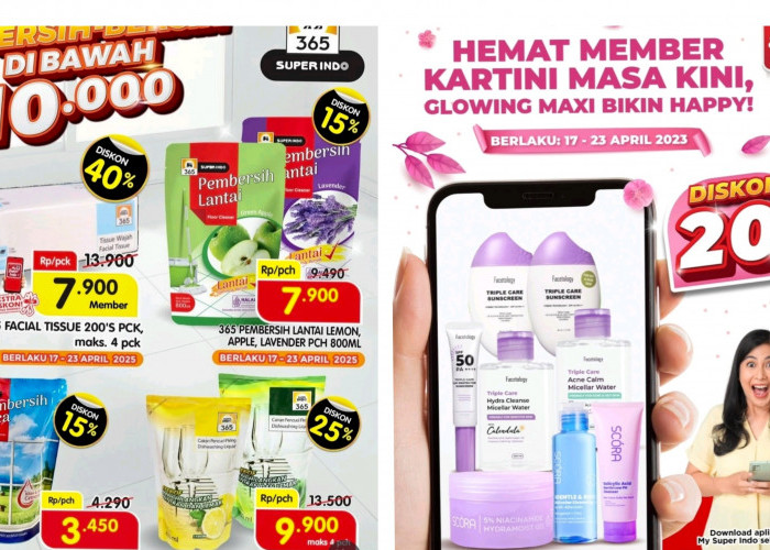 Kejar Promo Superindo Untuk Harga Bersahabat Produk Home Care Sampai Belanja Murah  Sunscreen Skincare 