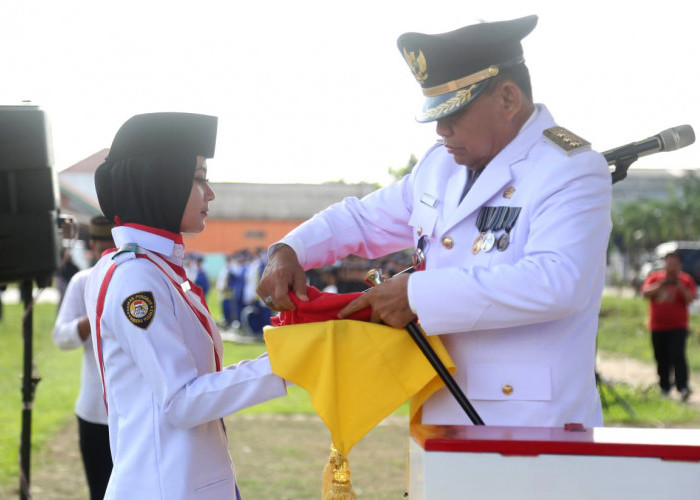 Forkopimda Lampung Timur Pimpin Upacara Peringatan Hari Santri Nasional 