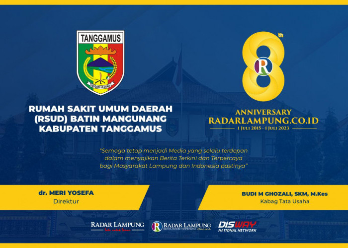 RSUD Batin Mangunang: Selamat Milad Radar Lampung Online ke-8