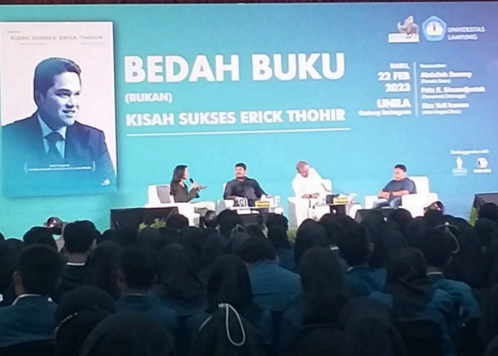 (Bukan) Kisah Sukses Erick Thohir, Belajar Pantang Menyerah Dari Biografi Sang Menteri 