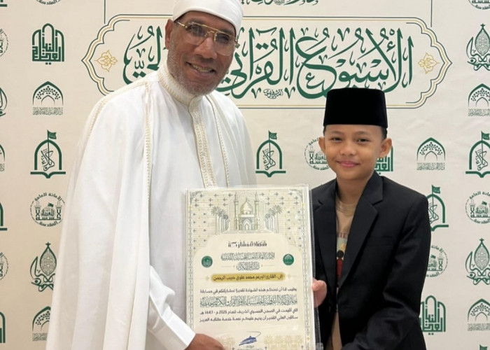 Cerita Pengalaman Mendebarkan Qori Cilik Asal Lampung Alwy di MTQ Karbala International