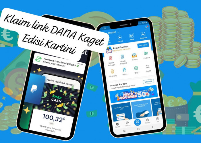 Ambil Sekarang! Link DANA Kaget Terbaru Edisi Kartini, Cairkan Saldo Gratis Sampai Rp 154.000 Sekali Taps