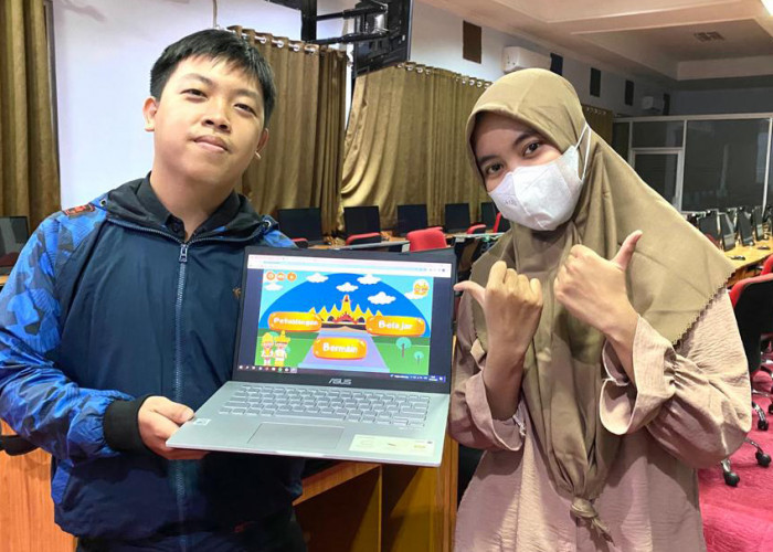 Mahasiswa Universitas Teknokrat Indonesia Ciptakan Aplikasi Game Aksara Lampung 