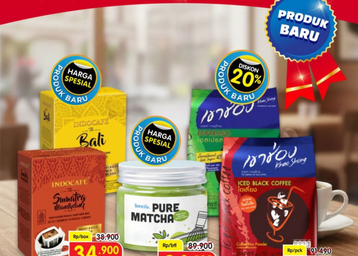 Promo Produk Baru Super Indo 23–29 Juli 2026: Diskon Kopi Drip Hingga Matcha Bubuk Premium