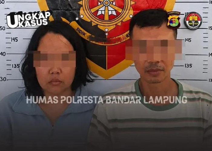 Pasutri Pencuri Laptop Mahasiswa Unila Ýang Viral Kini Diamankan Polisi